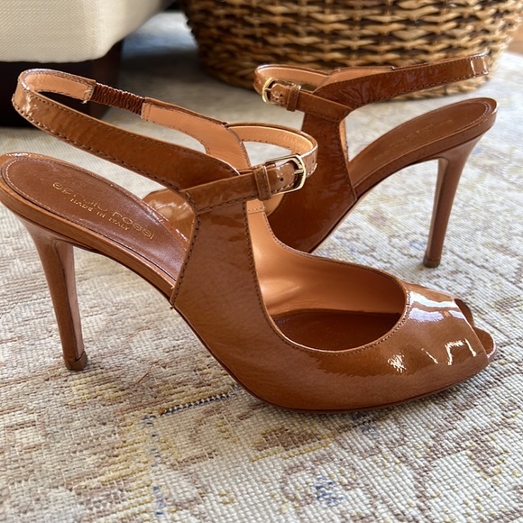 Sergio Rossi Shoes - Sergio Rossi Patent Leather Heels Size 40